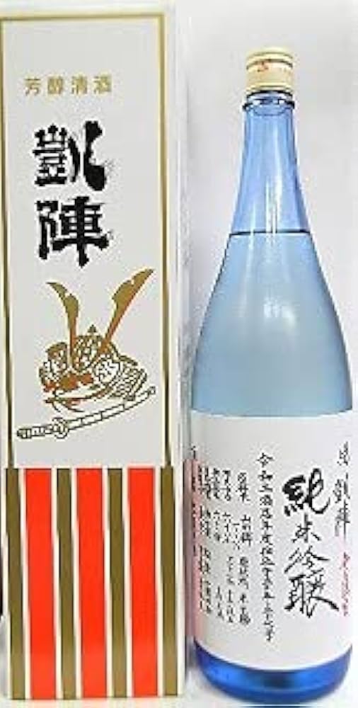 Amazon.co.jp: 日本酒 悦 凱陣 無濾過 純米吟醸酒 山田錦 ブルー